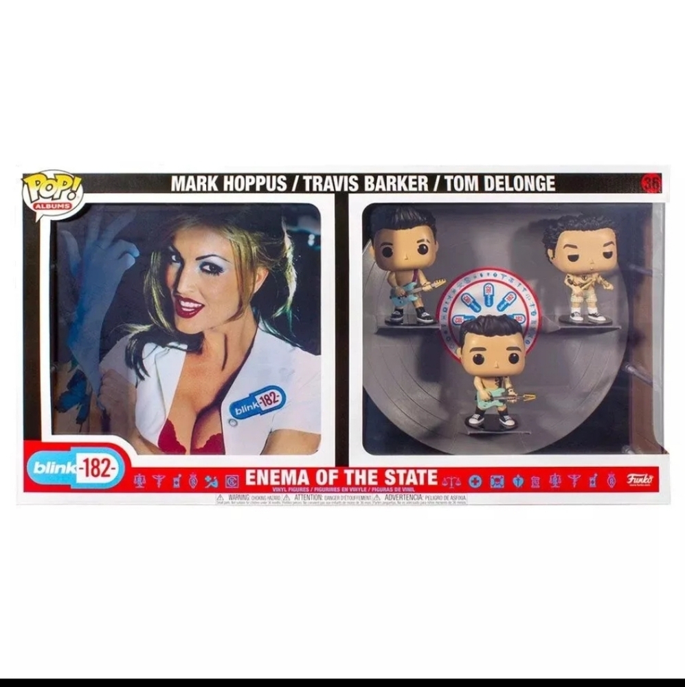 Blink-182 Funko Pop #36 Enema Of The State Album Cover